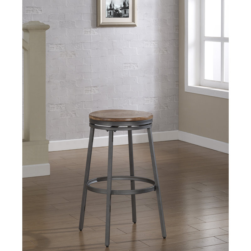 Wrought Studio Pierce 30" Swivel Bar Stool & Reviews Wayfair